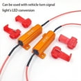 thumbnail image 5 of Reliable Flashing 2X 50W 6 OHM Load Inline Resistors for LED Turn Signal, 5 of 8