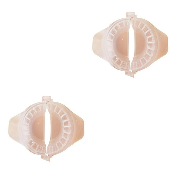 Bewildely 3 uds/5 uds máquina para hacer bolas de hervida de plástico DIY fácil molde para bolas de hervida prensa de mano de cocina molde transparente 2piezas Bewildely CBP075608