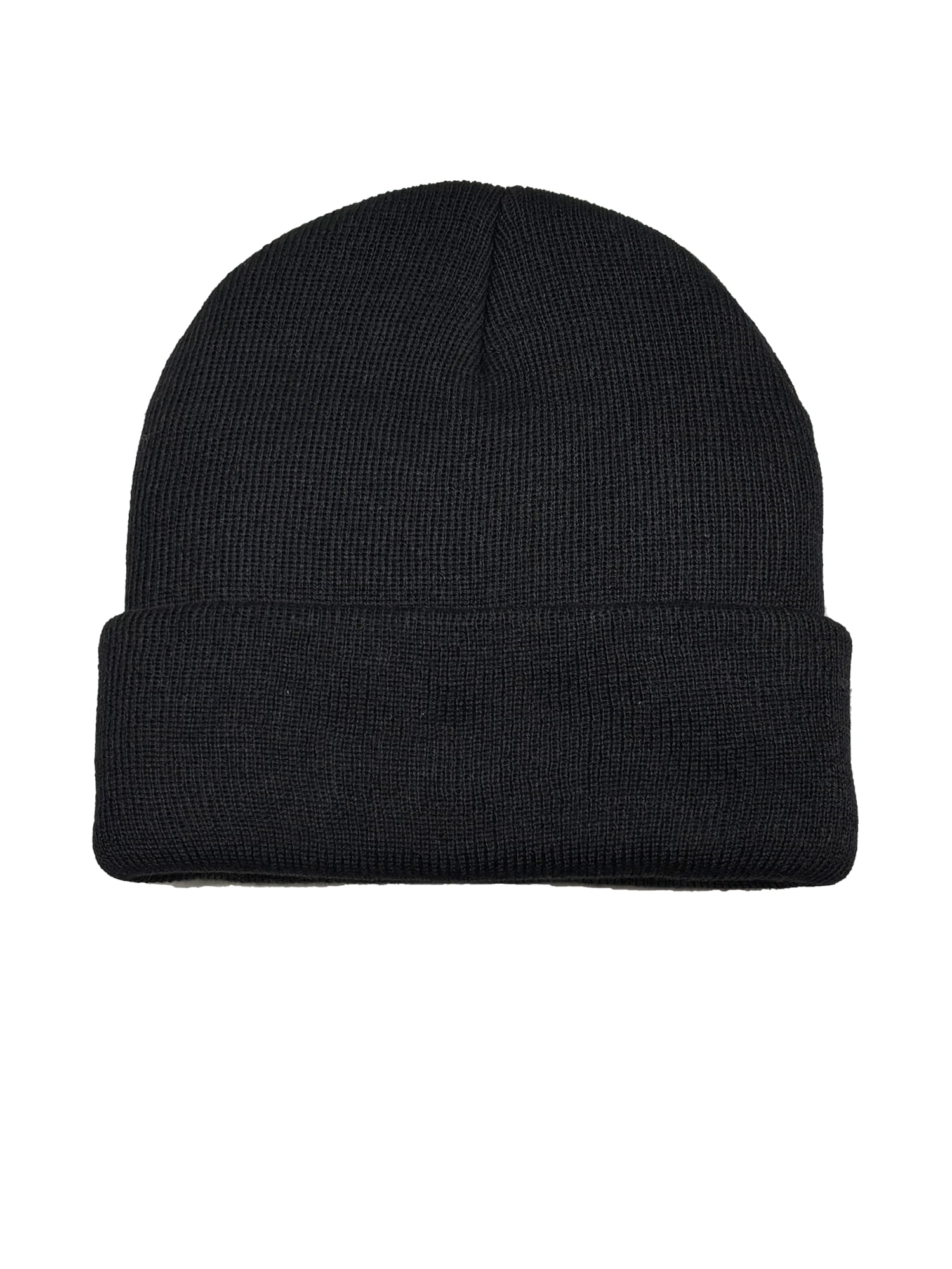 George Men's Arctic Cuff Knit Beanie,Black Soot