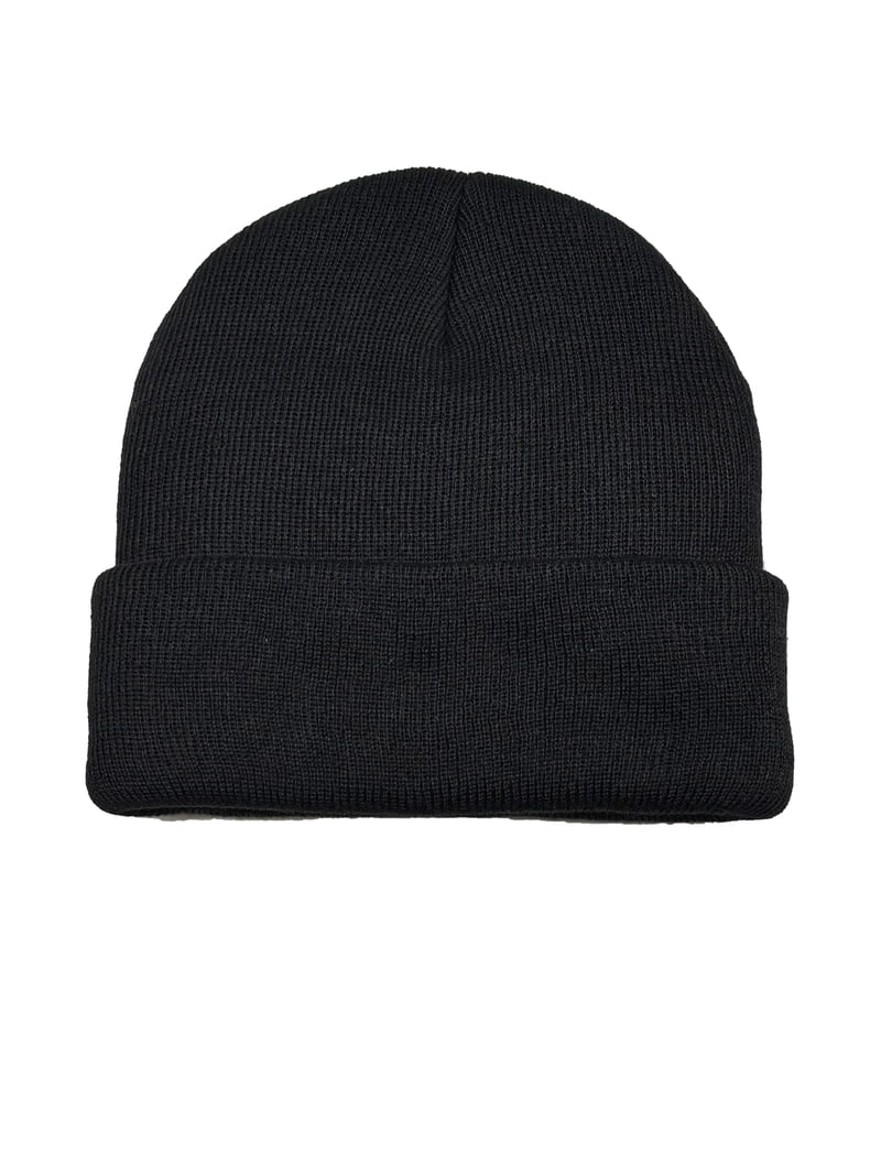 George Men's Arctic Cuff Knit Beanie,Black Soot - Walmart.com