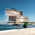 thumbnail image 3 of Magma T10-355 LeveLock® All-Angle Fish Rod Holder Mount | Adjustable Marine Grill Mount for Magma Single Mount Rectangular Grill or Fillet Table | Stainless Steel Boat BBQ Accessory, 3 of 5