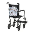 thumbnail image 4 of Drive Medical Universal Mobility Tote, Blue Floral, 4 of 9