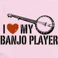 thumbnail image 2 of CafePress - I Love My Banjo Player Infant Bodysuit - Baby Light Bodysuit, Size Newborn - 24 Months, 2 of 4