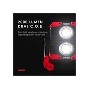NEBO Omni 2,000 Lumen COB LED Black Rechargeable Handheld Work Light
