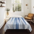 thumbnail image 4 of Blue Gray Tapestry for Bedroom Wall Hanging Tapestry, Modern Simple Abstract White Ombre Texture Ceiling Backdrop Tapestries Poster Blanket Wall Decor for Teens Room Living Room Dorm 39" x 59", 4 of 8