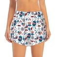 thumbnail image 2 of Easygdp Fourth Of July Party for Women's Athletic Shorts - High-Waist, Quick-Dry Workout Shorts with Pockets, Ideal for Running, Yoga, and Training-XX-Large, 2 of 7
