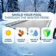 thumbnail image 2 of Swimline Hydrotools Silver King Winter Pool Cover for 25 x 50 Ft Inground Rectangle Pools, 2 of 7
