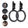 thumbnail image 2 of Anillos De Gimnasia Bandas De Suspensión Negro 2 Pzs, 2 of 3