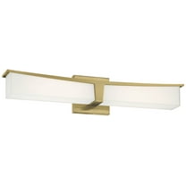 P1533-248-L-George Kovacs Lighting-Plane-LED Light Bath Vanity-24 Inches Wide by 5 Inches Tall-Honey Gold Finish