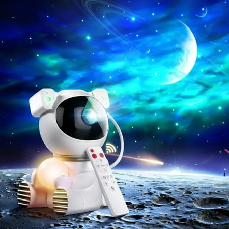 

NZISNG Astronaut Projector Star Nebula Projector Night Light with 8 Modes 7 Colors Nebula Light Timer and Remote Control