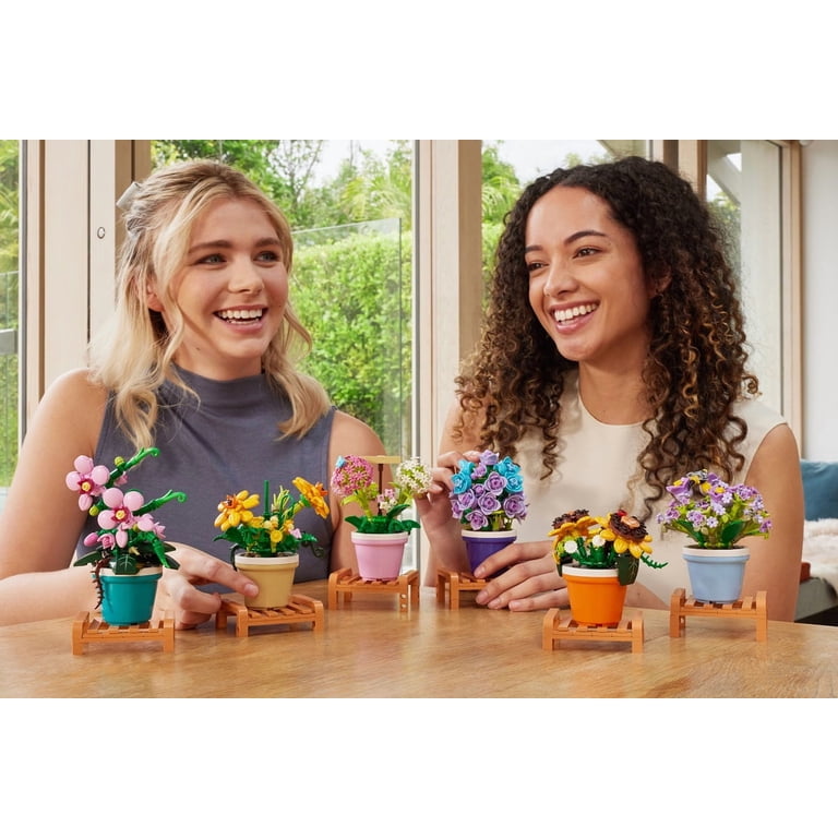 MAX Premium Garden Pot Plants Building Bricks Collection (up to
