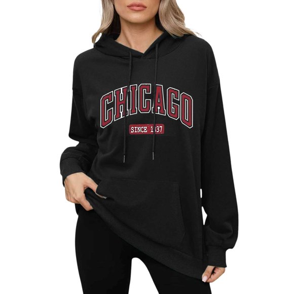 Womens Oversized Sweatshirts Pullover Hoodies Short Velvet Sweaters Long Sleeve With Pockets Winter Fall Outfits Clothes Women Plain Sweatshirt Thin Womens Dress Jacket Women Pullover Hoodie