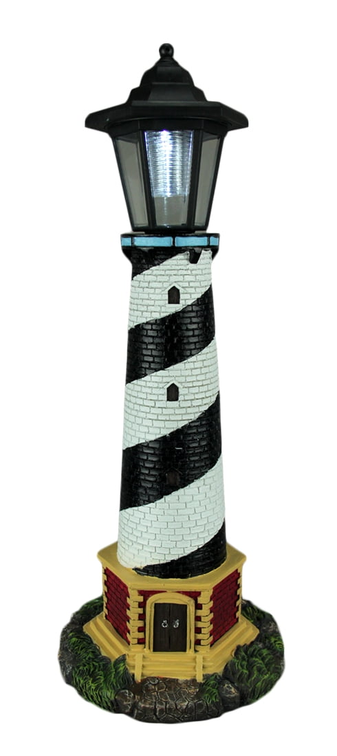 large solar light statues