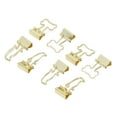 thumbnail image 1 of Mini Clips Para Carpetas, Clips Para Carpetas De Papel Innovadores, Borde Curvo Lindo De Metal Para Documentos Para Papel Para El Hogar, 1 of 7