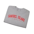 thumbnail image 3 of Sanibel Island Florida Sweatshirt Gifts Crew Neck Shirt Long Sleeve Unisex, 3 of 7