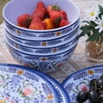 thumbnail image 3 of Melamine Dinnerware Set 12-Piece for 4 Dish Set Plates Bowls Unbreakable Dishware for Indoor Outdoor Use Lightweight Durable for Camping Picnics Parties, 3 of 7