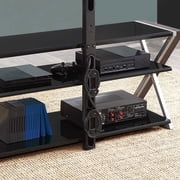 Whalen Xavier 3-in-1 Television Stand, Brown