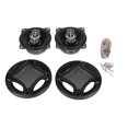 thumbnail image 2 of Bocina de coche, 2 altavoces coaxiales de 4 pulgadas y 250 W para coche, el mejor sonido de su clase, 2 of 9