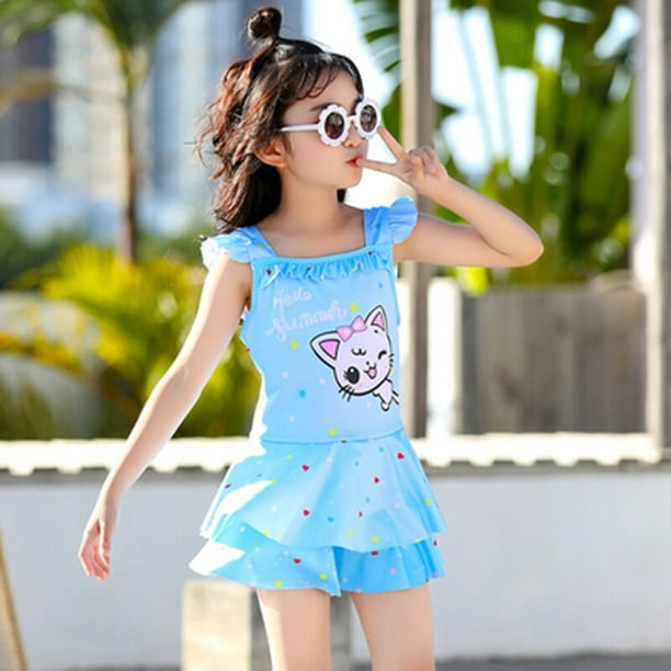 Traje de bano para ninas Vestido de una pieza Traje de bano para ninos Dibujos animados Minnie Mouse Ninos Ropa de bebe Traje de bano Bikini Ropa de playa 10 15 KG Gao