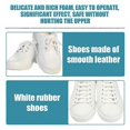 thumbnail image 4 of 2pcs White Shoes Cleaner Kit Whitening Gel Shoe Dirt And Yellow Cleaning Foam Cleaner Remover Cleaner Tools, 4 of 5