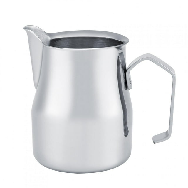 1pcs Milk Frothing Pot, Stainless Steel Eagle Sharp Mouth Coffee Pot, Suitable for Milk Mixing and Pouring.(350ML)