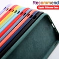 thumbnail image 5 of DEBGFS PEACNNG-Case for iphone X 5.8 inch Liquid Silicone Gel Rubber Phone Case,Full Body Slim Soft Microfiber Lining Cushion Shockproof Protective Case Compatible with Phone X,Yellow, 5 of 5
