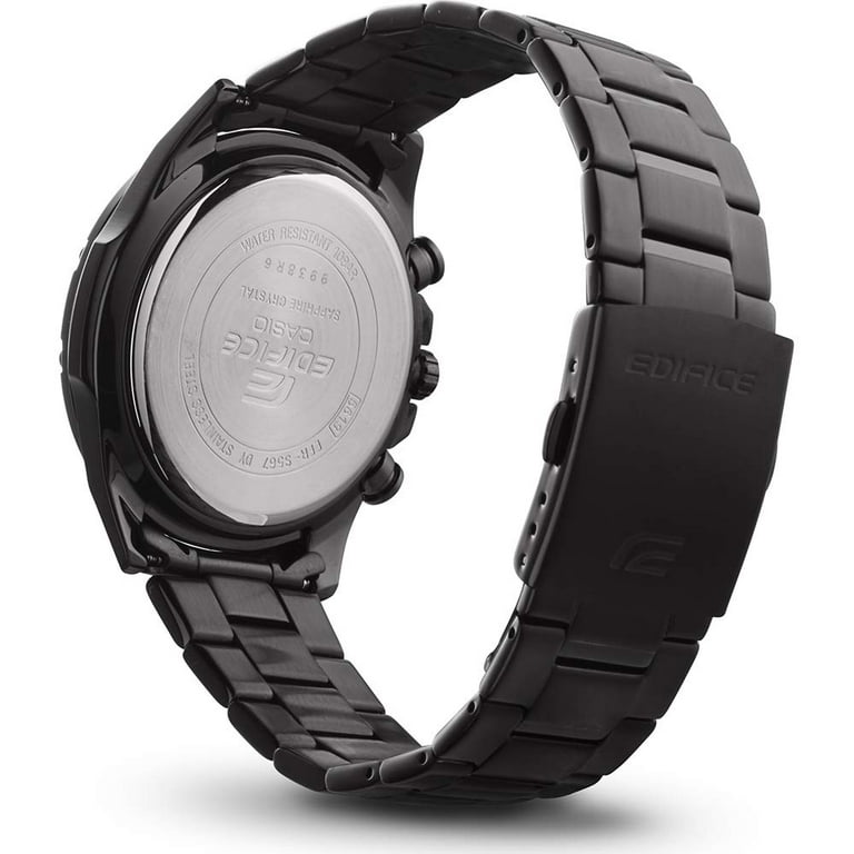 Casio Edifice Chronograph Quartz Black Dial Men's Watch EFR-S567DC