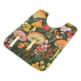 thumbnail image 7 of Yayeee Bath Rug for Bathroom Floor Non Slip Contour Fluffy Soft Absorbent Mat, 20"x24", Colorful Mushroom, 7 of 7