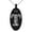 Black, variant on Stainless Steel Letter T Initial Dotted Monogram Engraved Small Oval Charm Pendant Necklace