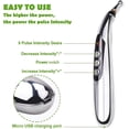 thumbnail image 4 of Acupuncture Pen USB Rechargeable Electronic Acupuncture Meridian Therapy Machine Massage Pen Relief Pain Tools with 3 Massage Heads 9 Levels, 4 of 5