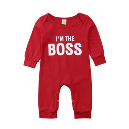 

Pudcoco Newborn Baby Boys Girls Christmas Romper Bodysuit Outfits Clothes
