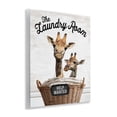 thumbnail image 3 of Stupell Industries Help Wanted Laundry Room Giraffes Quotes and Sayings Painting Unframed Art Print Wall Art, 11 x 14, 3 of 7