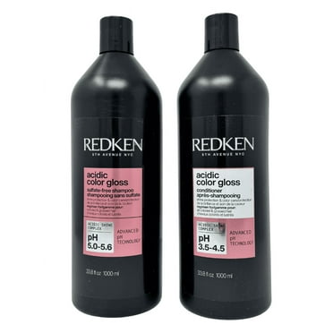 Redken Acidic Color Gloss Shampoo & Conditioner Duo Liter (33.8oz Each)