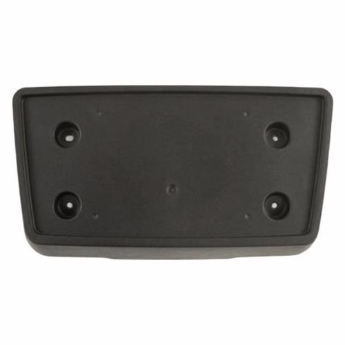 New 2007-2011 GMC Sierra 1500 Truck Front Bumper License Plate Bracket Holder Plastic Black GM1068125 15781553