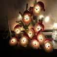 thumbnail image 5 of Clearance! SDJMa 5ft Christmas Santa Claus String Lights 10 Led Lights Xmas Decor Light, 10 LEDs Santa Claus String Lights for Christmas Tree Decoration Home Garden Indoor Outdoor Decor, 5 of 9