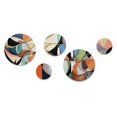 thumbnail image 2 of Designart "Boho Pastels A Pastel Artwork I" Minimalism Metal Wall Art Set of 5 Piece, 2 of 5