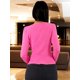 thumbnail image 3 of Sueter De Mujer Manga Larga Unitalla Sueteres Botones Sweaters Punto, 3 of 5