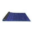 thumbnail image 2 of Ahgly Company Indoor Round Abstract Blue Contemporary Area Rugs, 3' Round, 2 of 4