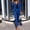 Dark Blue, variant on WXLWZYWL Womens Suits Blazer and Pants Long Sleeve Solid Suit Pants Casual Elegant Business Suit Sets Dark Blue