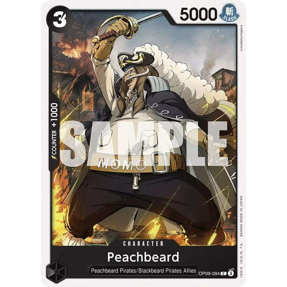 One Piece Emperors in the New World Common Peachbeard OP09-094