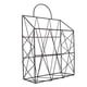thumbnail image 5 of Cesta de almacenamiento de hierro hueca para pared de baño, organizador colgante, 5 of 9