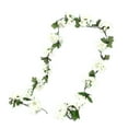 thumbnail image 2 of ZOELNIC 2x Fake Sakura Vine Flowers Plants Garland Artificial Hanging Sakura for Hotel Wedding Home Party Garden Craft Art Decor, 2 of 6
