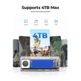 thumbnail image 4 of ORICO External M.2 Enclosure 4TB NVMe Enclosure Adapter 20Gbps Built-In Fan,for M Key, 4 of 15