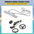 YTBW Hk6400A3 Ho5120 Hydraulic Outboard Boat Steering Kit 20Ft Hoses