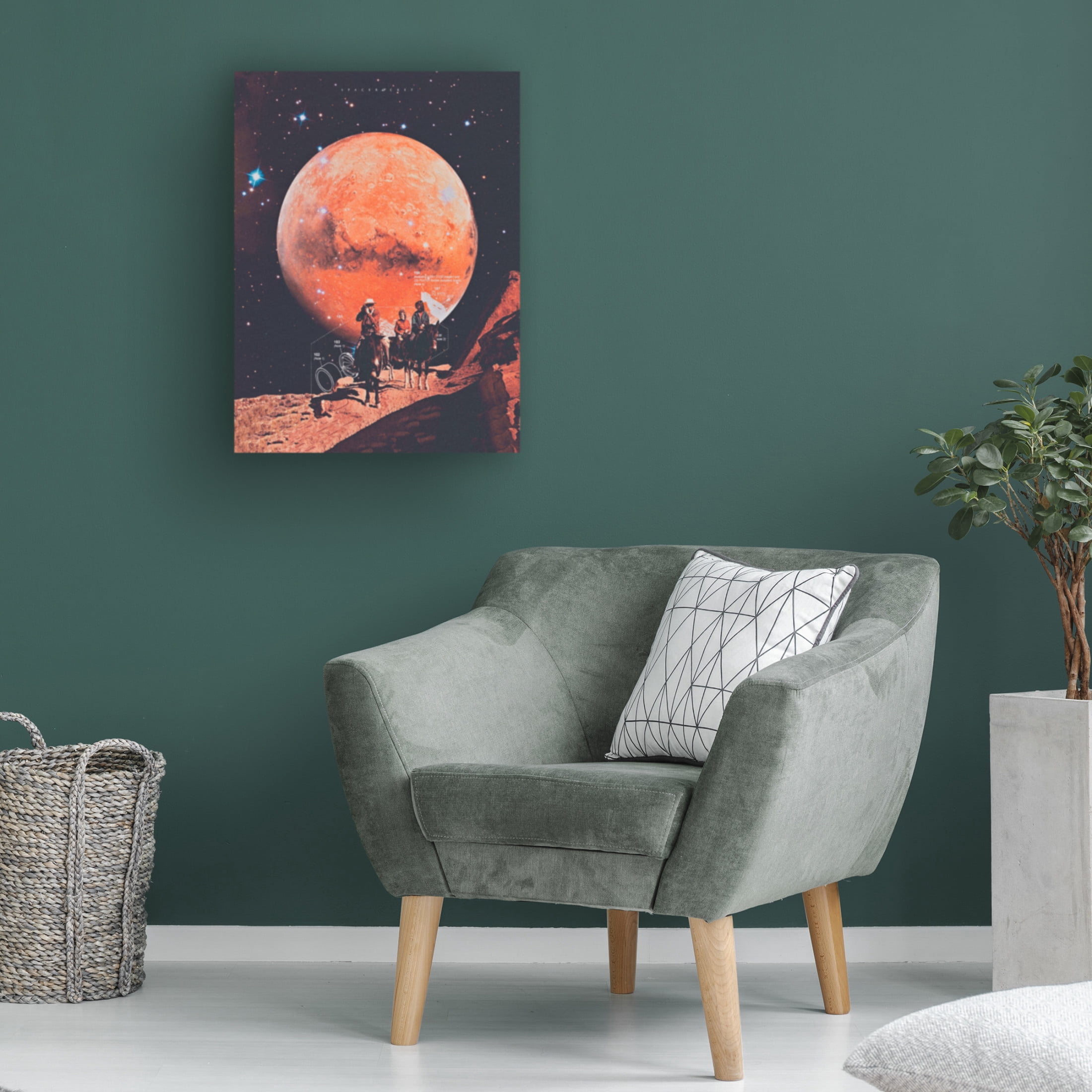 Trademark Fine Art spacerocket art  227 Canvas Wall Art