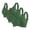 Army Green, variant on 3PC Plus Size Seamless Bras for Women Anti-Sagging Full Coverage Bras Transparent Strap Support Bralette