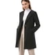 thumbnail image 1 of Abrigo Largo de Invierno Allegra K Sin Cuello Negro Talla M para Mujer, 1 of 7