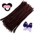 thumbnail image 1 of 150 Pieces Dark Brown Pipe Cleaners, Pipe Cleaners Chenille Stem, Craft Pipe Cleaners, Art Pipe Cleaners, Pipe Cleaners Bulk for Creative Home Arts an, 1 of 4