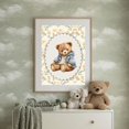 thumbnail image 2 of Neutral Teddy Bear Nursery Wall Decor Poster Print for Baby Room Aesthetic Gift 12x18 UNFRAMDE, 2 of 3