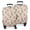 Beige Cow Heart, variant on Pink Cow Dairy Pattern Luggage Cover Fashion Suitcase Cover Baggage Covers Fit 25-28 Inch Luggage (Go Travel)